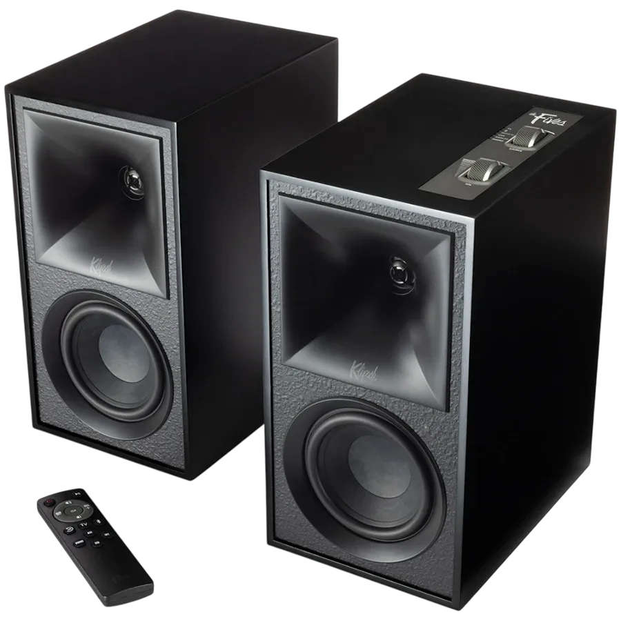 photo 2 - Klipsch The Fives сөрелік белсенді акустика, күңгірт қара, жұп