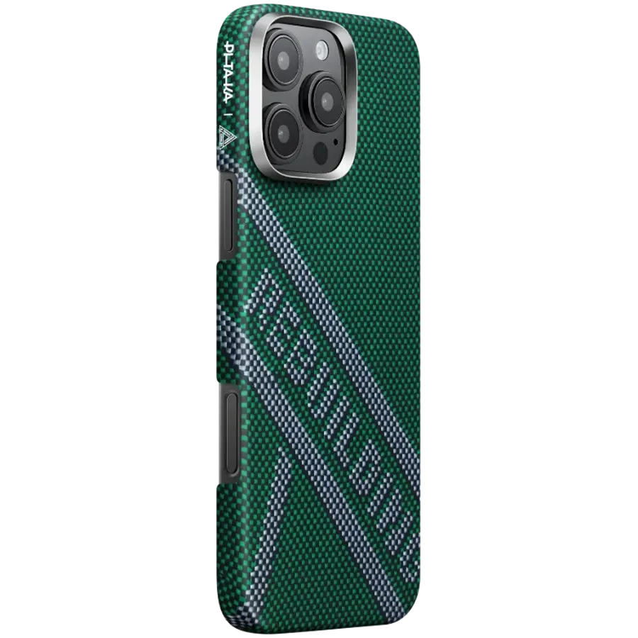 photo - Husă PITAKA Re-TROS Tactile Woven cu MagSafe pentru iPhone 16 Pro, Refining