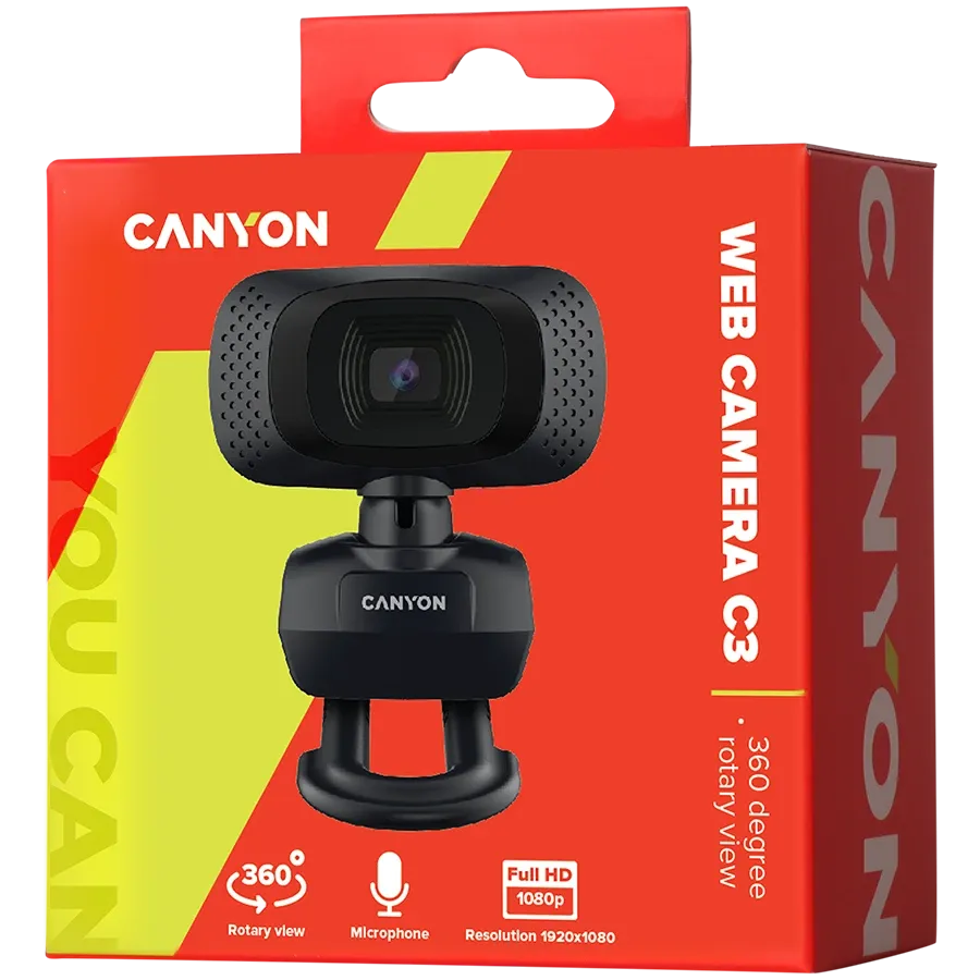 photo 2 - Веб-камера CANYON (CNE-CWC3N)
