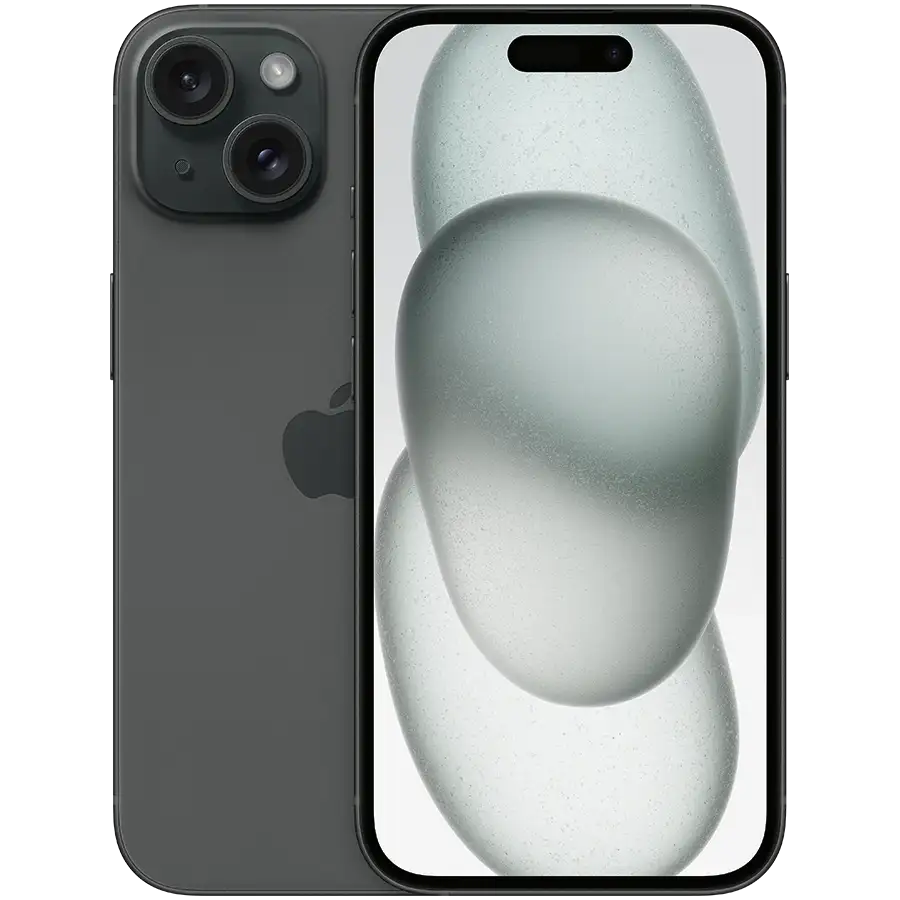 iPhone 15, 128 ГБ, Black – photo 1