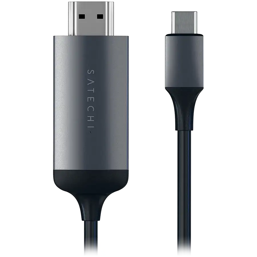 Адаптер Satechi Type-C to 4K HDMI Cable Space Gray – photo 2