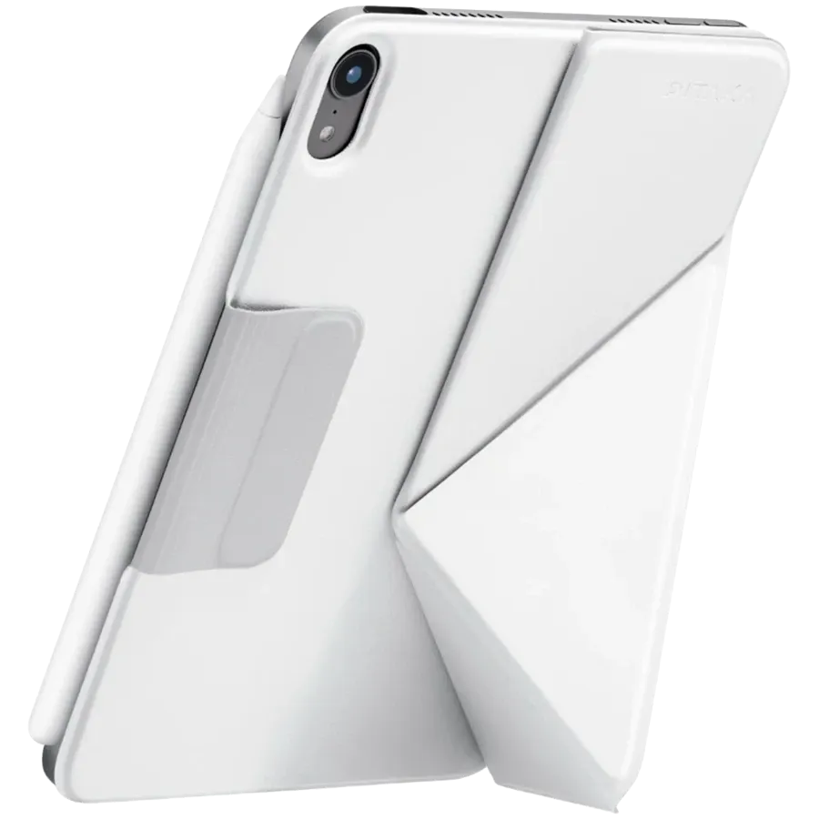 photo 2 - PITAKA Folio Case MagEZ Folio 2  White for iPad mini (A17 Pro)/Apple Pencil/mini (6th generation)