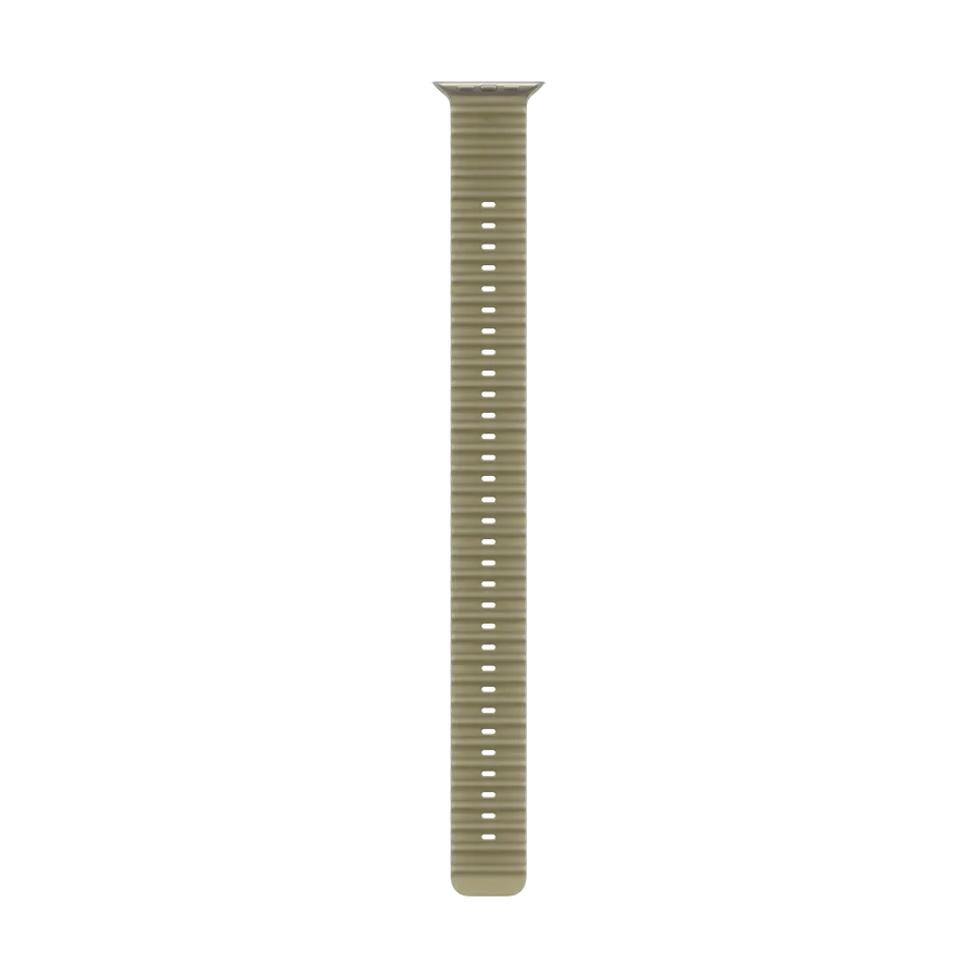 Apple 49mm Ocean Band Extension - Natural Titanium Finish Band Extension  for Apple Watch 44/45/46/49 mm, Size Універсальний розмір, Translucent Kelp – photo