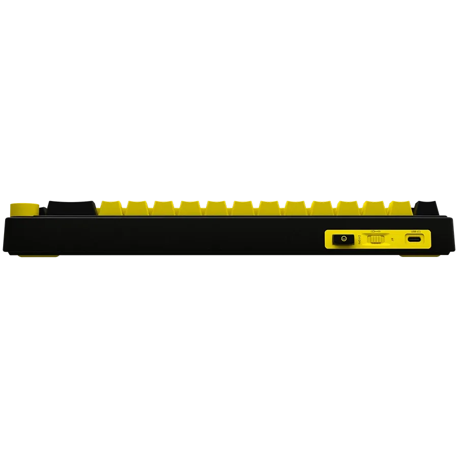 photo 6 - Бездротова ігрова клавіатура Lorgar KBP70MW Wireless Mechanical Pro Black-Yellow