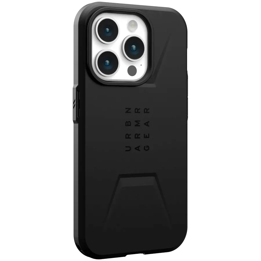 photo 3 - Чехол UAG Civilian с MagSafe для iPhone 15 Pro, Чёрный
