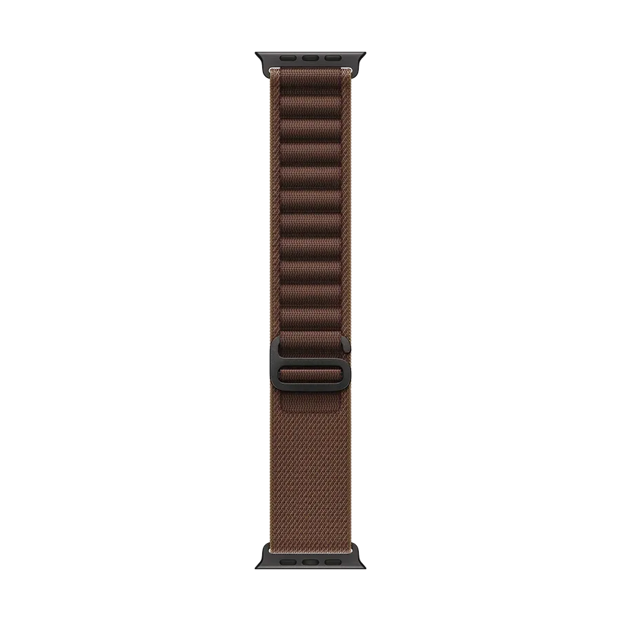 Apple 49mm Alpine Loop - Black Titanium Finish Ремінець  for Apple Watch 44/45/46/49 mm, Size L, Burgundy – photo 1
