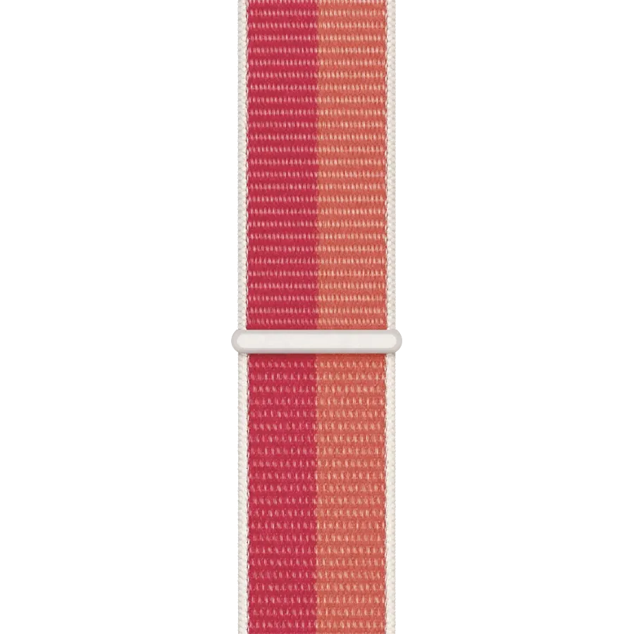 photo 1 - Apple 45mm Sport Loop - Regular Band for Apple Watch 42/44/45 mm, Nectarine/Peony