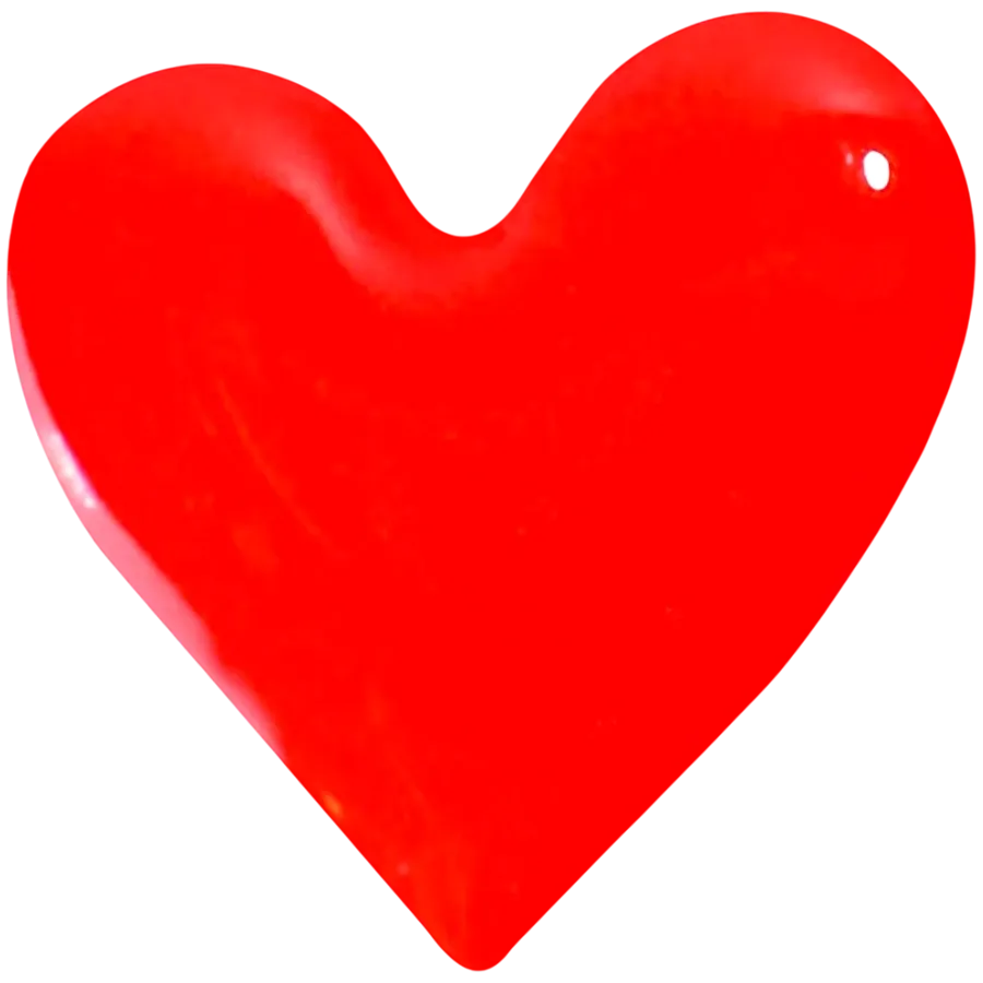photo - VLP Sticker 3D VLP, Small Heart Red