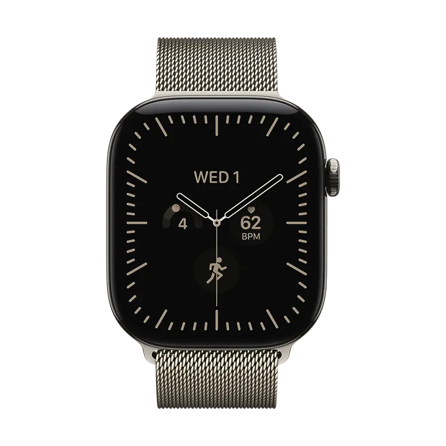 Apple 46mm Milanese Loop Ремінець  for Apple Watch 44/45/46/49 mm, Size S/M, Натуральний – photo 3