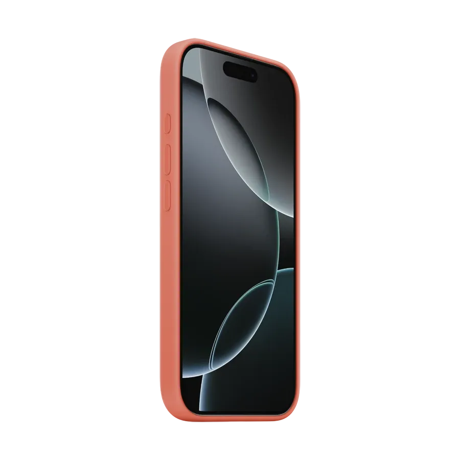 photo 2 - Apple силиконовый чехол с MagSafe Tangerine для iPhone 16 Pro