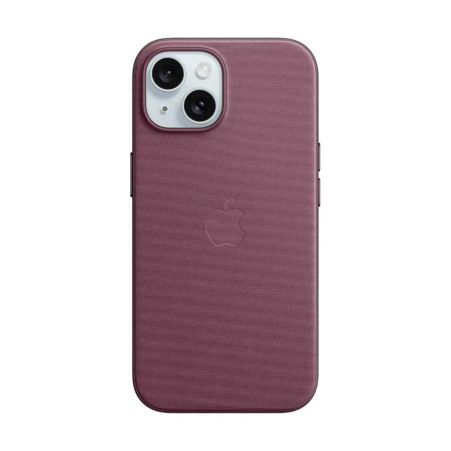 photo 1 - Apple Case FineWoven Case with MagSafe თან MagSafe Mulberry for iPhone 15