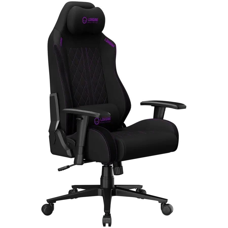 Игровое кресло LORGAR CHA 41, Черный/Фиолетовый – photo 16