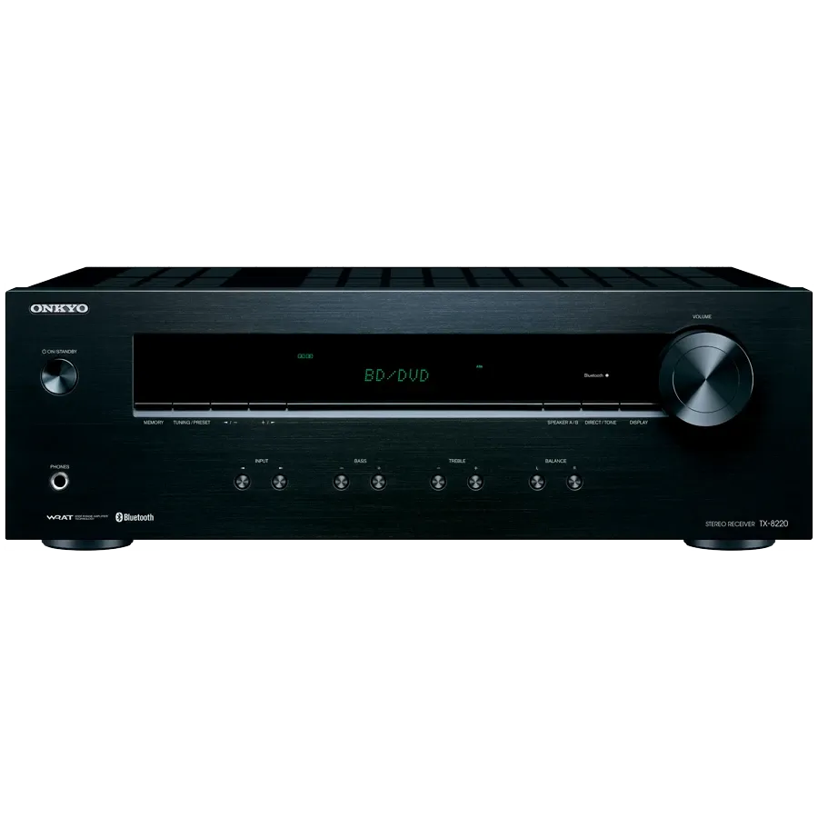 photo 1 - Onkyo TX-8220 стереоресивер, қара