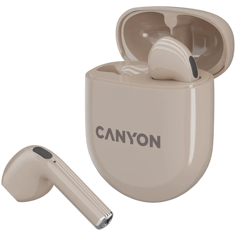 photo 3 - CANYON TWS-6 Беспроводные наушники, Бежевый