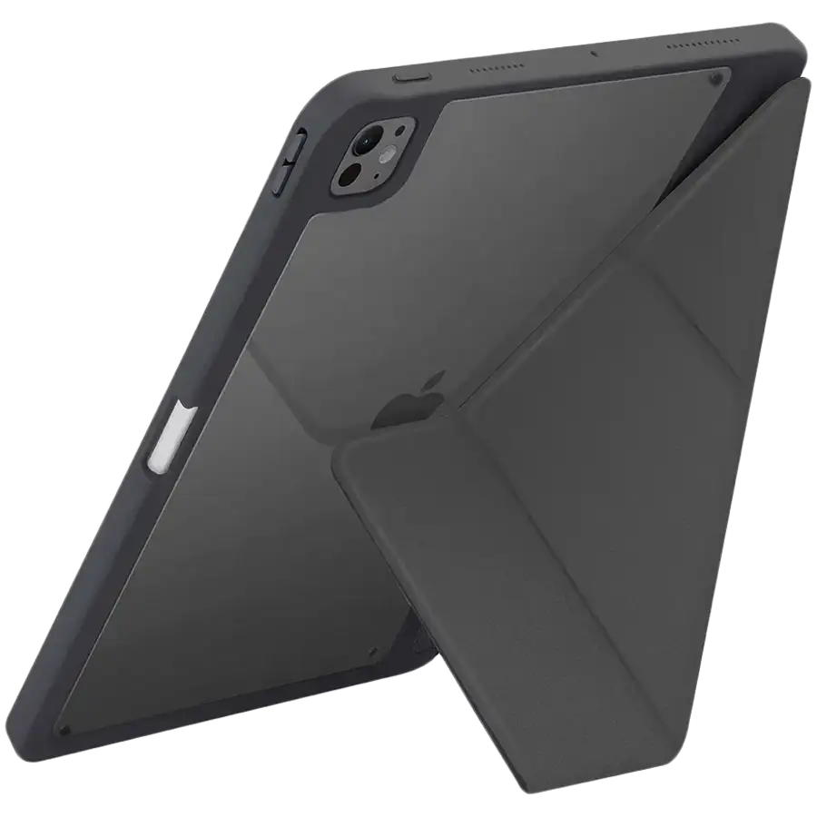 Case UNIQ Smart Cover Moven for iPad Air 13 (M2), Charcoal Gray – photo 2