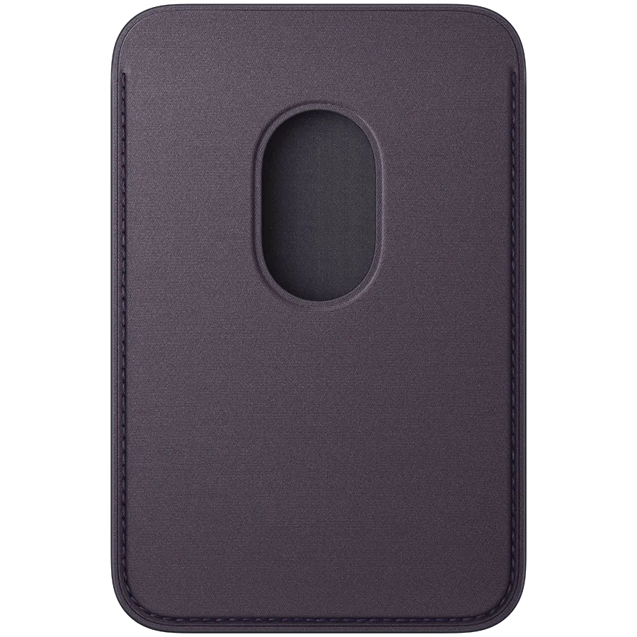 photo 2 - Apple Wallet FineWoven Wallet հետ MagSafe Midnight Purple for iPhone