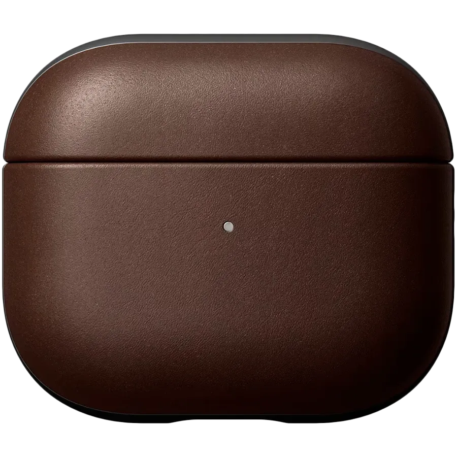 photo 2 - Husă NOMAD Modern din piele pentru AirPods (Gen.3), Brown