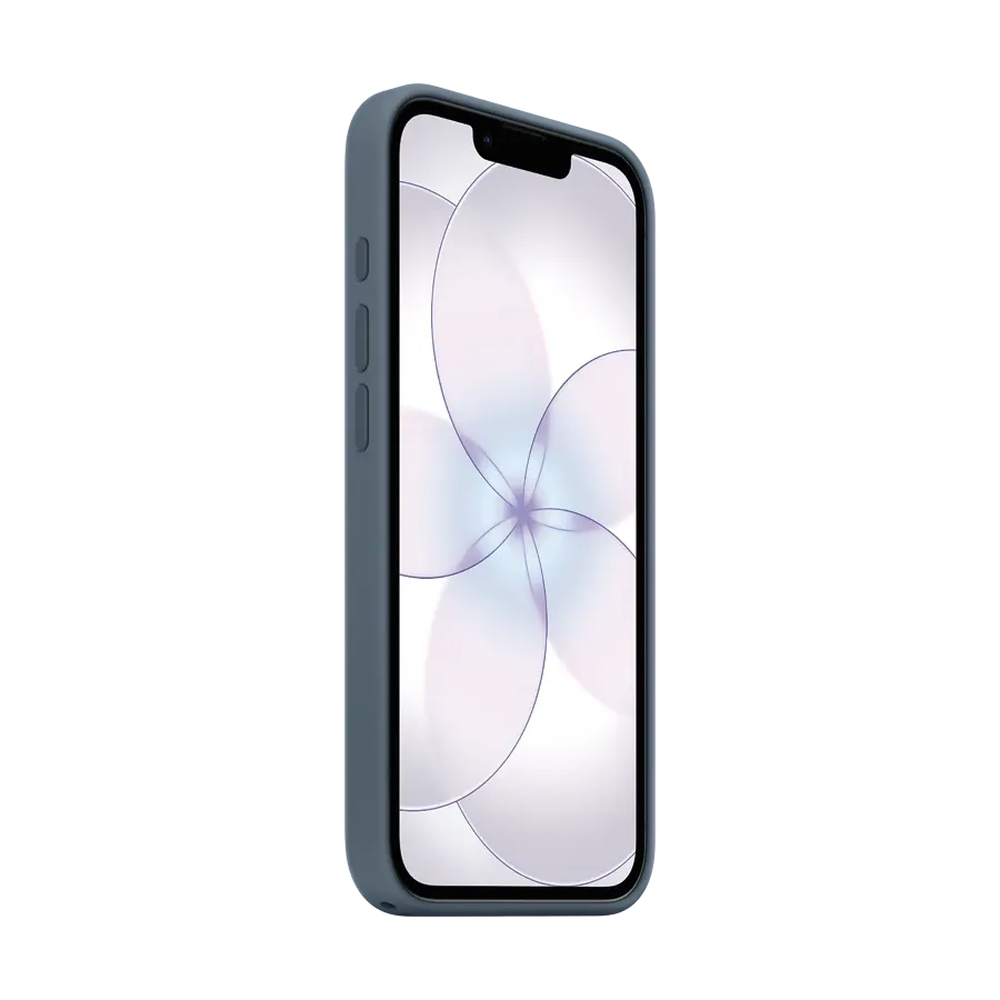 photo 2 - Apple силиконовый чехол с MagSafe Anchor Blue для iPhone 17e