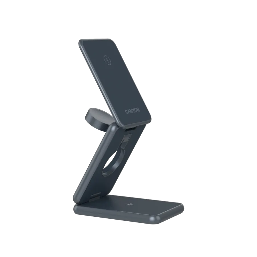 photo 3 - CANYON Беспроводное зарядное устройство, 15 Вт, Металл