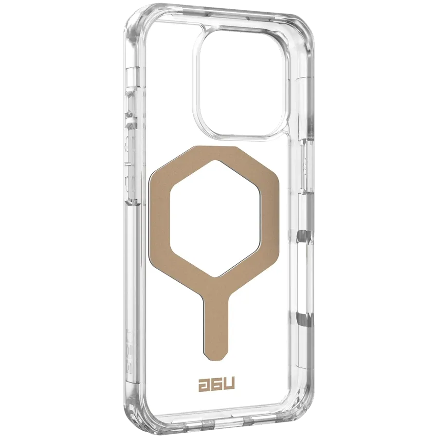 photo 3 - UAG Protective Case Plyo Magsafe with MagSafe Ice/Gold for iPhone 16 Pro