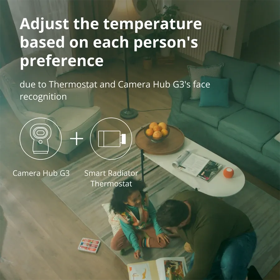 photo 20 - Smart Remote Control AQARA SRTS-A01 Radiator Thermostat E1 ()