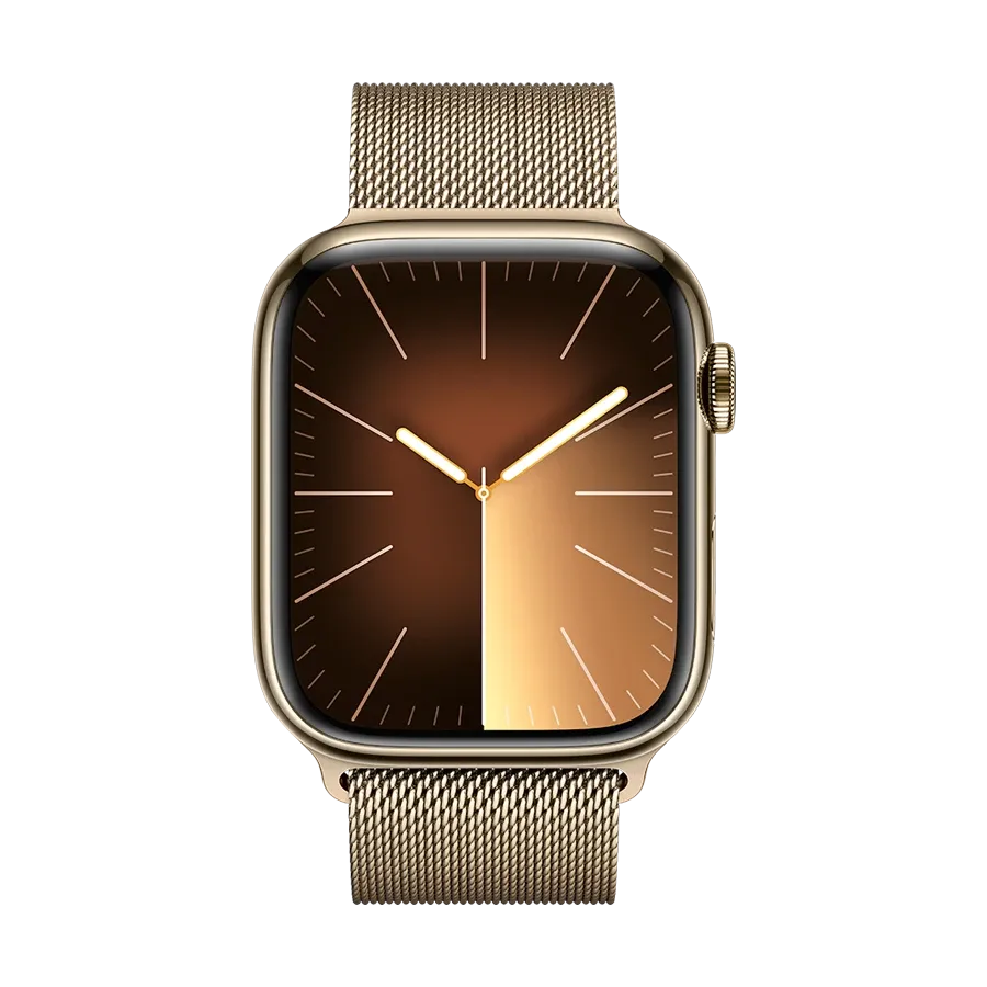 photo 3 - Apple Milanese Loop Band for Apple Watch 42/44/45/49 mm, Gold