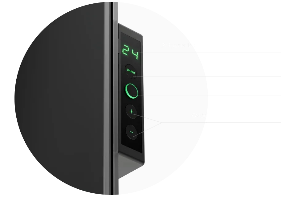 LED obrazovka. Ovládanie pomocou tlačidiel alebo aplikácie AENO