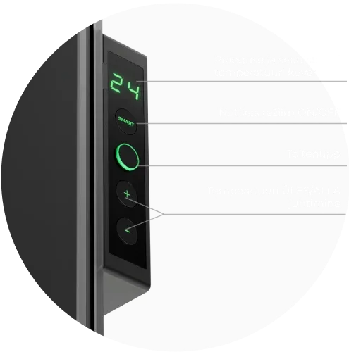 LED-ekraan. Juhtimine nuppude või AENO rakenduse kaudu