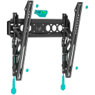 ONKRON Tilting TV Wall Mount for 35 to 65-inch Flat Panel TVs Digital Panels 60 kg TM5 Black