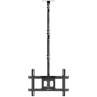 ONKRON Ceiling TV Mount Bracket Height Adjustable for 32 to 80 Inch LED LCD TVs, Black