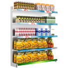 INDOOR DIGITAL SIGNAGE SHELF SIGNAGE 600MM PRESTIGIO SOLUTIONS