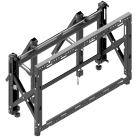 EDBAK выдвижное крепление для видеостены с быстросъемным креплением от 42 до 65 дюймов