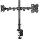 ONKRON Dual Monitor Stand for 13''-32'' Screens up to 8 kg, Black