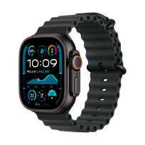 Apple Watch Ultra 2 2024, 49մմ, Smartphone - Black Titanium, Black Ocean Band