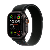 Apple Watch Ultra 2 2024 Черный Trail Loop, M/L, 49мм, Black Titanium