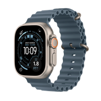 Apple Watch Ultra 3,  Anchor Blue Ocean Band, 49mm, Natural