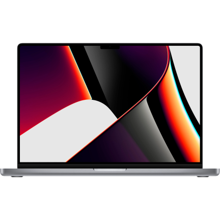 MacBook Pro 16.2" M1 Pro (10C CPU/16C GPU), 32 ГБ, 512 ГБ, Космічний сірий
