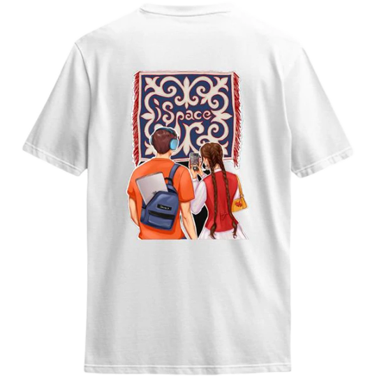 Футболка «iSpace‭», Белая