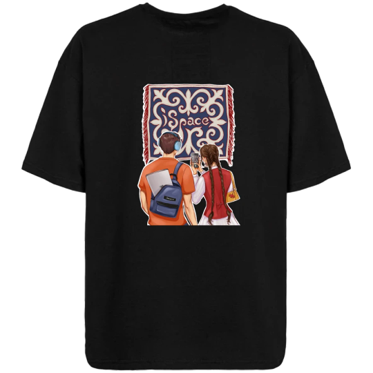 Футболка «iSpace‭», Чёрная