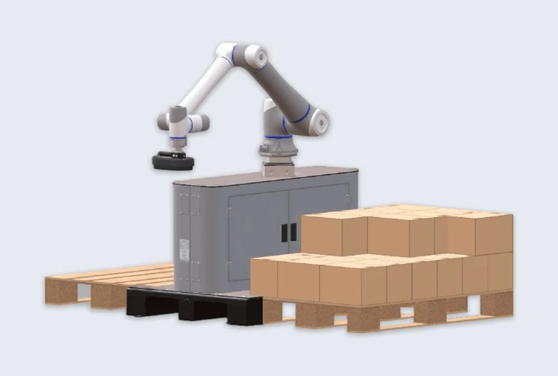FOR STANDARD PALLETIZING APPLICATIONS - UP TO 10 KG PAYLOAD