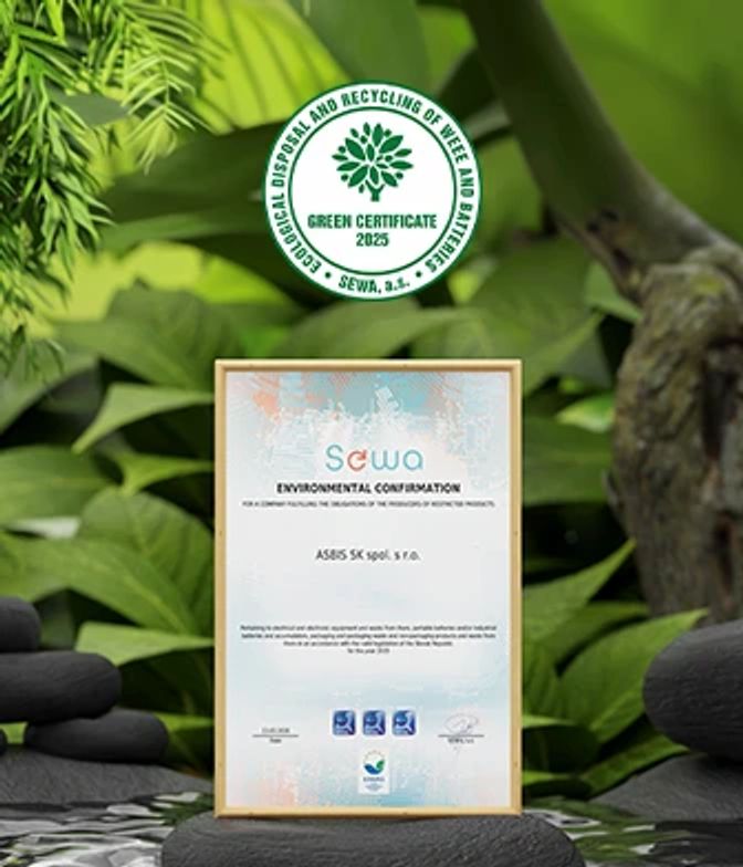 ASBIS receives Green Certificate 2025