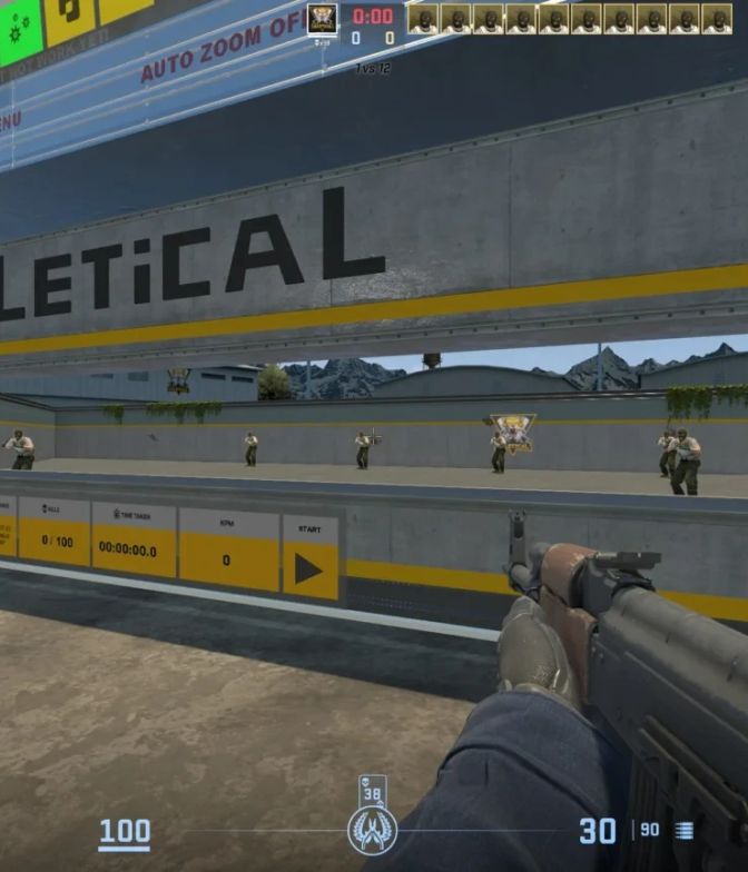 Най-добрите карти за тренировка на AIM в CS2 през 2025 г.