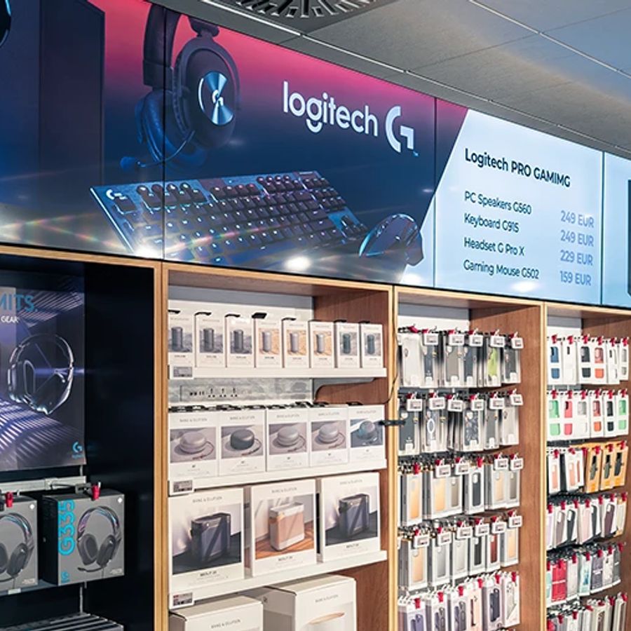 Digital Signage in Electronic retail