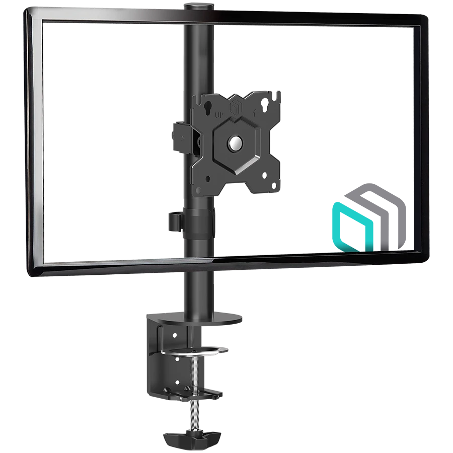ONKRON Monitor Desk Mount for 13 to 34-Inch LCD LED OLED Screens up to 8 kg, Black