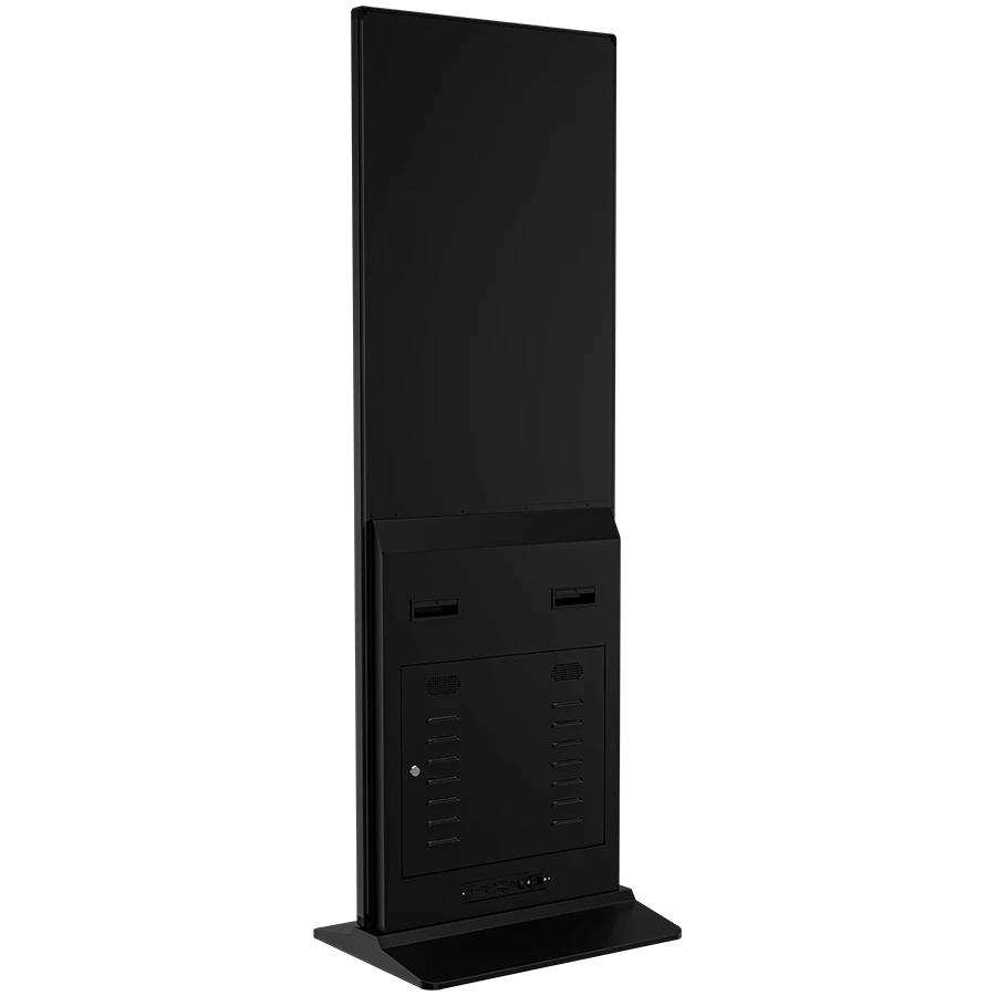 65" Indoor Digital Signage 4K Vertical Totem Prestigio Solutions
