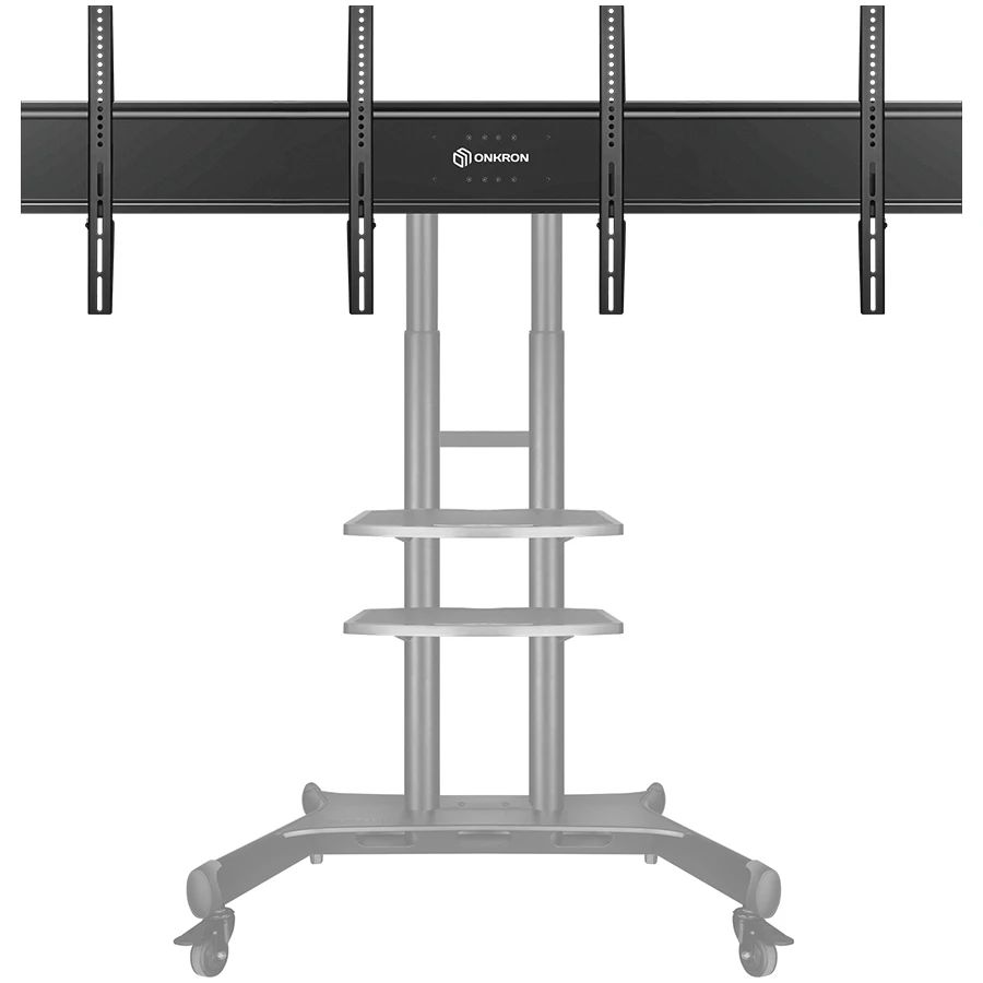 ONKRON double VESA panel for mobile stand, ADV-1881, black