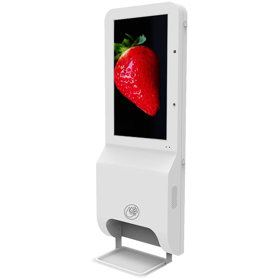 HAND SANITIZER  INDOOR DIGITAL SIGNAGE PRESTIGIO SOLUTIONS