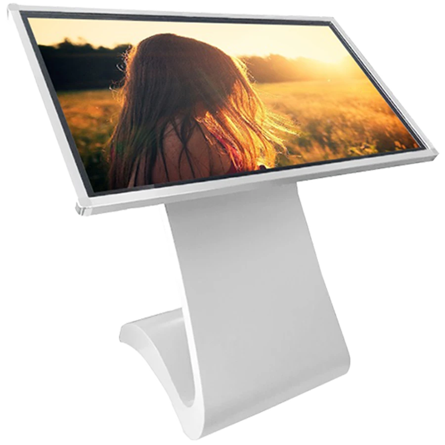 43" Indoor Digital Signage 4K Tilted Totem Prestigio Solutions