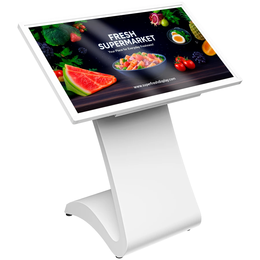 43" Indoor Digital Signage 4K Tilted Totem Prestigio Solutions