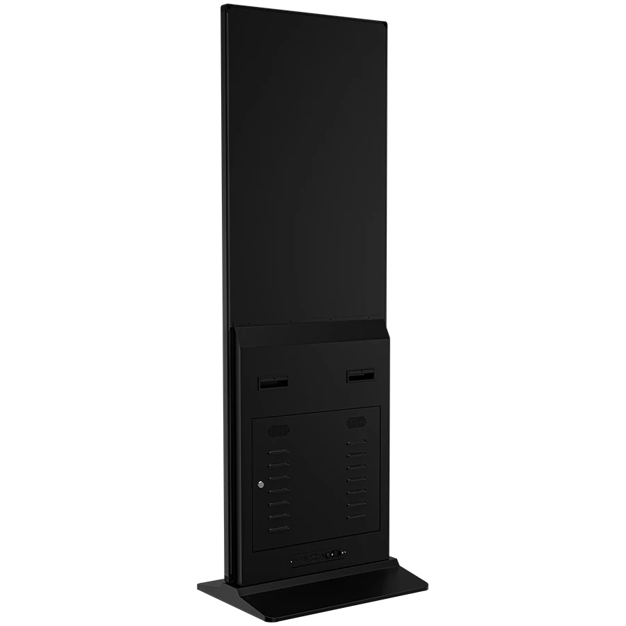 43" Indoor Digital Signage 4K Vertical Totem Prestigio Solutions